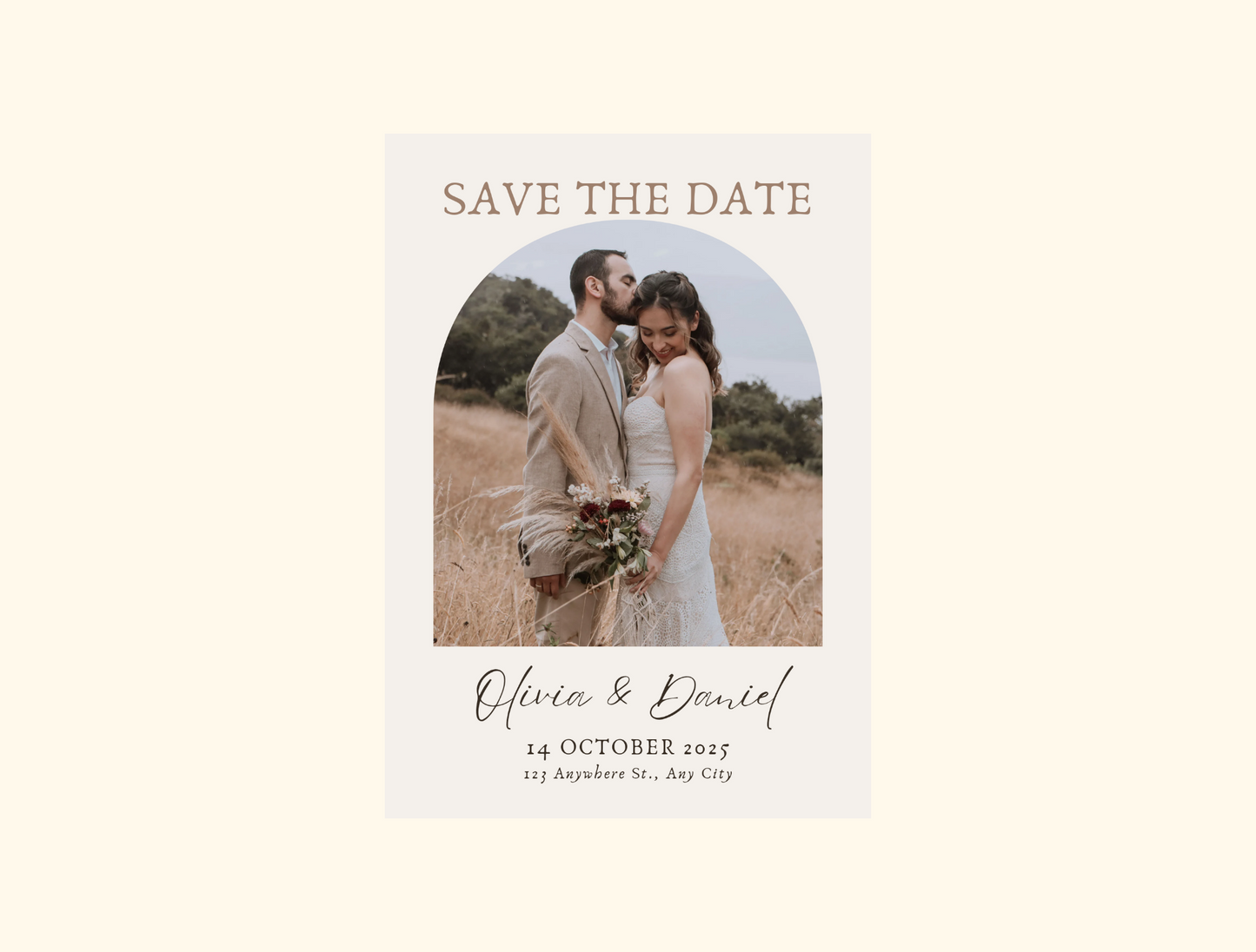 Save the Date/Wedding favor - Set of 9