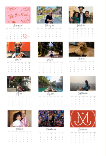 2026 Calendar in style!