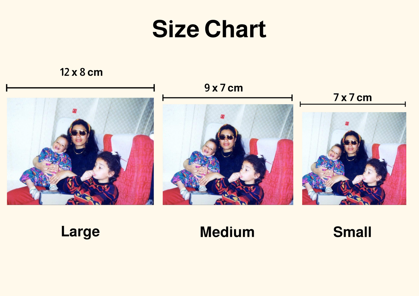 Small Memory Magnets - Set of 8