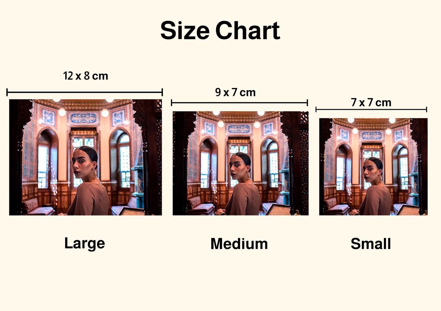 Large Memory Magnets - Set of 4