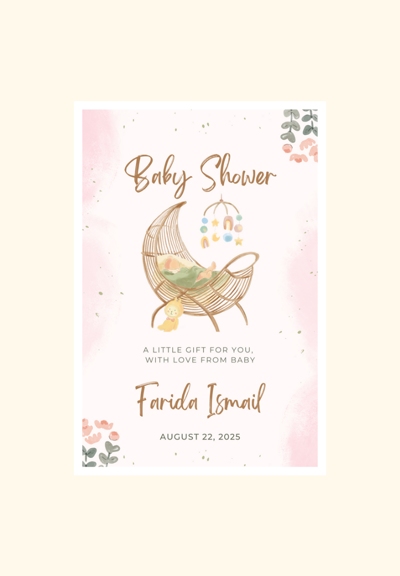 Baby Shower - Set of 9
