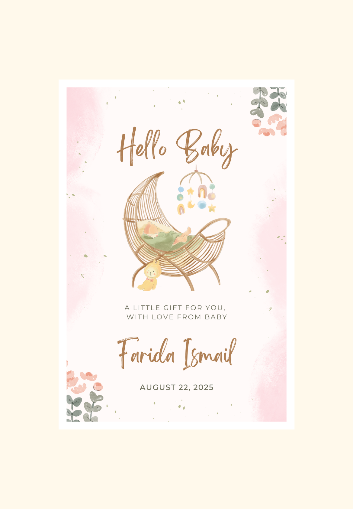 Welcome Baby! - Set of 9